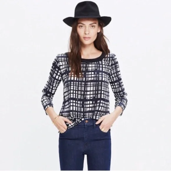 Madewell | Retrospect Silk Blouse - Picture 1 of 9